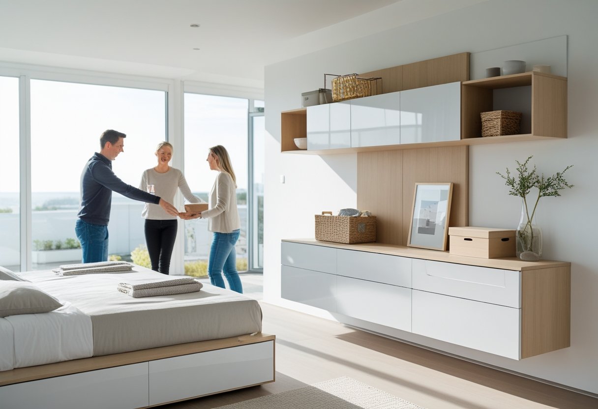 Smart opbevaring til hjemmet fra væghængte skænke til seng med skuffer opbevaring